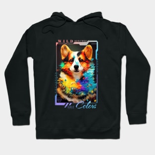 Corgi Dog Pet Cute Adorable Animal Compagnon Hoodie